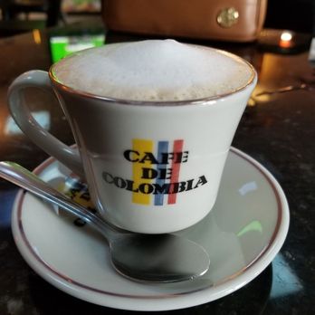 Bamboo Restaurant - a cup of cappuccino on a saucer - Latin American Near Me - Miami, Florida Bamboo Restaurant - a cup of cappuccino on a saucer - Latin American Near Me - Miami, Florida
