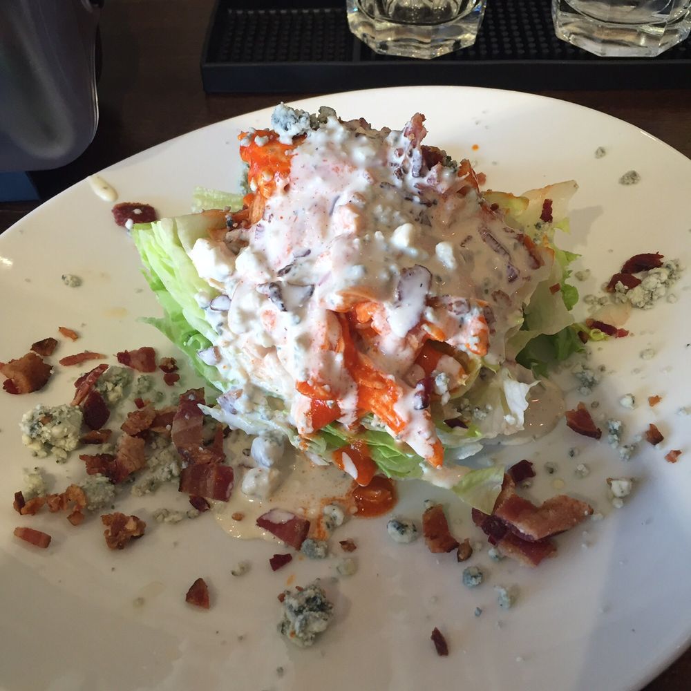 Babcock's Grove House - Buffalo chicken wedge salad - Comfort Food Near Me - Lombard, Illinois Babcock's Grove House - Buffalo chicken wedge salad - Comfort Food Near Me - Lombard, Illinois