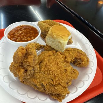 Indi's Chicken - 3 piece spicy chicken "meal" - Chicken Shop Near Me - Clearwater, Florida