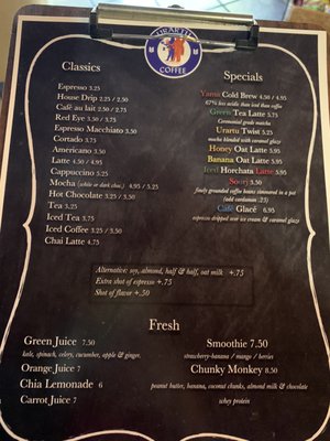 Menu photo 4 Urartu Coffee Glendale, CA
