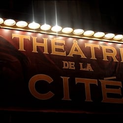 Théâtre de la Cité - Devanture.