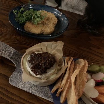 Old Shepherd - Baked Camembert and Cauliflower Schnitzel - Pubs Near Me - Rickmansworth, HRT Old Shepherd - Baked Camembert and Cauliflower Schnitzel - Pubs Near Me - Rickmansworth, HRT