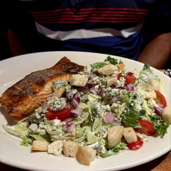 Cap City Fine Diner and Bar - Black & Blue Salmon Salad - Diners Near Me - Columbus, Ohio Cap City Fine Diner and Bar - Black & Blue Salmon Salad - Diners Near Me - Columbus, Ohio