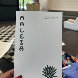 Menu front Menu front
