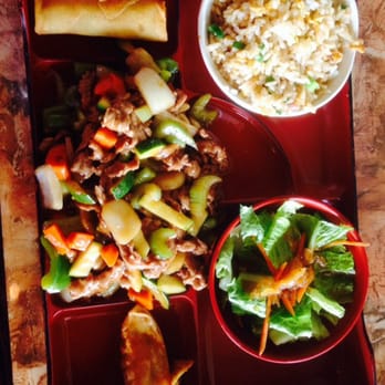 Grain River Asian Bistro - The lunch special bento box - Vietnamese Near Me - Tucson, Arizona