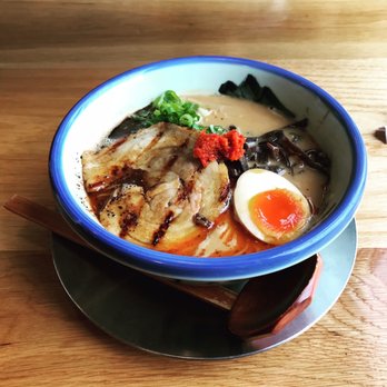 AFURI ramen + dumpling - Black garlic ramen - Ramen Near Me - Richmond, British Columbia