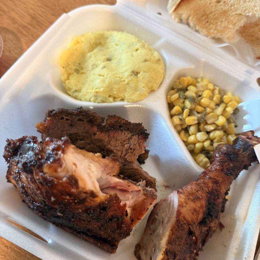 Acadian Superette - Brisket, Chicken, Potato Salad, Corn Maque Choux - Cajun/Creole Near Me - Lafayette, Louisiana Acadian Superette - Brisket, Chicken, Potato Salad, Corn Maque Choux - Cajun/Creole Near Me - Lafayette, Louisiana