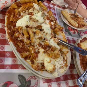 Buca di Beppo Italian Restaurant - The one dish we did eat, which was Italian sausage pasta. - Italian Near Me - Maple Grove, Minnesota Buca di Beppo Italian Restaurant - The one dish we did eat, which was Italian sausage pasta. - Italian Near Me - Maple Grove, Minnesota