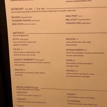 Marea - Current menu as of april 2019 - Italian Near Me - New York, New York Marea - Current menu as of april 2019 - Italian Near Me - New York, New York