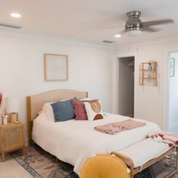 Sunset Builders and Maintenance - Guest Bedroom Remodel done by Sunset Builders & MAintenance.