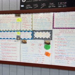 Zeke's Drive In - Menu