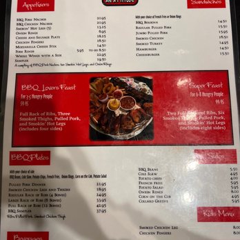 The Pig On Beale - menu - Barbeque Near Me - Memphis, Tennessee