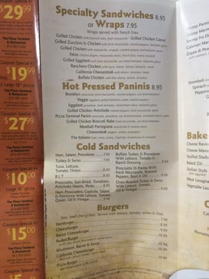 Menu photo 1 The Pizza Terminal & Restaurant Verona, NJ Menu photo 1 The Pizza Terminal & Restaurant Verona, NJ