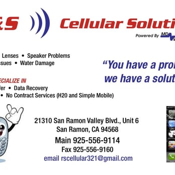 R&S Cellular Solutions - Mobile Phone Repair Near Me - San Ramon, California R&S Cellular Solutions - Mobile Phone Repair Near Me - San Ramon, California