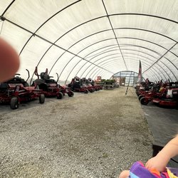 Penrod's Greenhouse and Garden Center - They sell lawn mowers and other garden/landscape equipment.