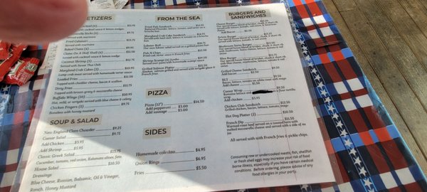 Menu photo 7 The Mastic Beach Snack Bar Mastic Beach, NY