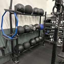 Hexbar, Medicine balls, and Yoga mats