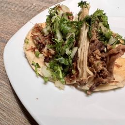 Carnitas Taco. A little dry and slightly bland. Carnitas Taco. A little dry and slightly bland.
