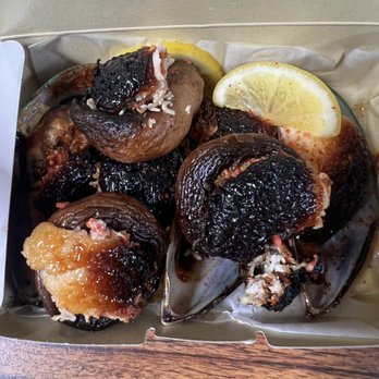 Genki Sushi - Stuffed mushroom and stuffed mussels - Sushi Bars Near Me - Waipahu, Hawaii Genki Sushi - Stuffed mushroom and stuffed mussels - Sushi Bars Near Me - Waipahu, Hawaii