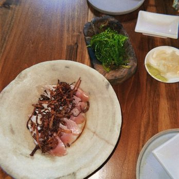 Kibatsu - Seaweed salad, Tataki of Albacore - Sushi Bars Near Me - San Francisco, California Kibatsu - Seaweed salad, Tataki of Albacore - Sushi Bars Near Me - San Francisco, California