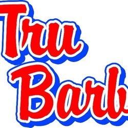 Tru Barbers - The logo of "Tru-ly the Best!"
