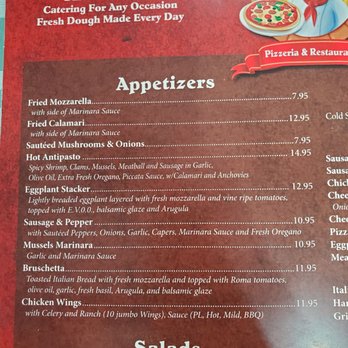 Mama Roma - Appetizer menu - Pizza Near Me - Buckhannon, West Virginia Mama Roma - Appetizer menu - Pizza Near Me - Buckhannon, West Virginia