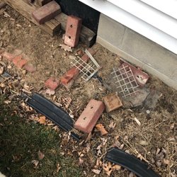 First Home Inspection - Mess left by inspector after getting in crawl space