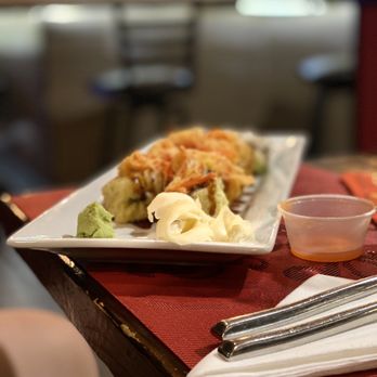 Koi Asian Bistro - Volcano roll and bagel roll - Asian Fusion Near Me - Greenville, South Carolina