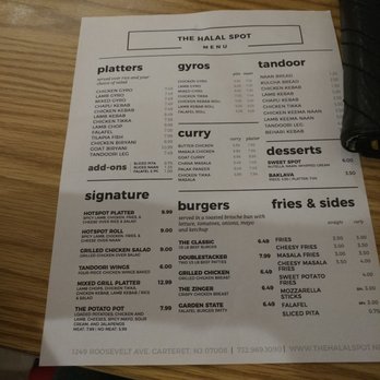The Halal Spot - Halal Near Me - Carteret, New Jersey