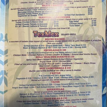 Rock'n Java - Menu - Tex-Mex Near Me - Cozumel, ROO Rock'n Java - Menu - Tex-Mex Near Me - Cozumel, ROO