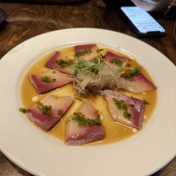 Gochi - Cupertino - Hamachi Carpaccio - Japanese Near Me - Cupertino, California Gochi - Cupertino - Hamachi Carpaccio - Japanese Near Me - Cupertino, California