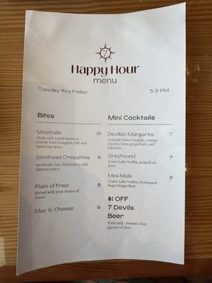 Menu photo 3 7 Devils Waterfront Alehouse Coos Bay, OR