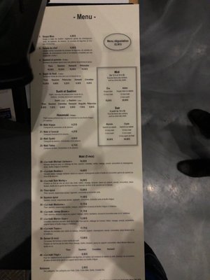 Menu photo 1 Saint Sushi Westmount Westmount, QC
