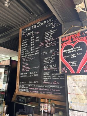 Menu photo 1 The Tin Scoop Cafe San Diego, CA Menu photo 1 The Tin Scoop Cafe San Diego, CA