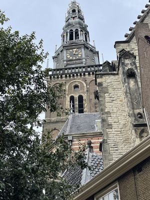 Oude Kerk Amsterdam by null
