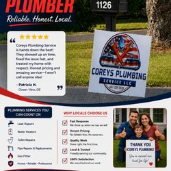 Coreys Plumbing Service