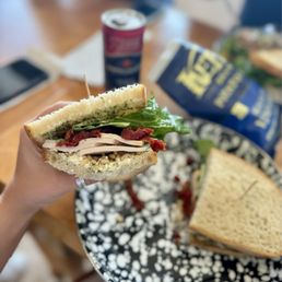 Chicken & Pesto Sandwich