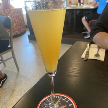 Billy G's - Peach Mimosa - Breakfast & Brunch Near Me - Chesterfield, Missouri Billy G's - Peach Mimosa - Breakfast & Brunch Near Me - Chesterfield, Missouri
