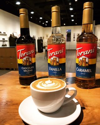 Black Box Coffee Shop and Art by null