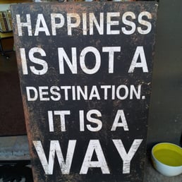 Sign at the entrance to the shop.