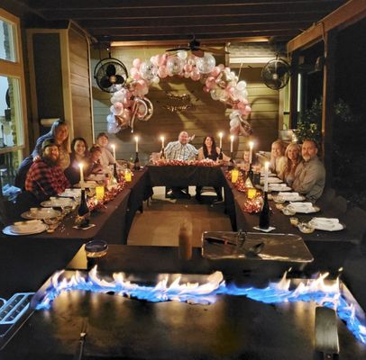 Hibachi Catering - Japanese Hibachi scene, what better way to enjoy that experience than in the comfort of your own private setting! Hibachi Catering - Japanese Hibachi scene, what better way to enjoy that experience than in the comfort of your own private setting!
