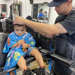 My sons first haircut My sons first haircut