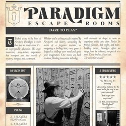 Paradigm Escape Rooms