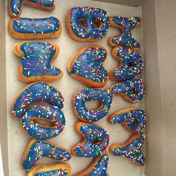 J K Donuts - My son loved his birthday doughnuts!!! They did such an incredible job. - Donuts Near Me - Whittier, California J K Donuts - My son loved his birthday doughnuts!!! They did such an incredible job. - Donuts Near Me - Whittier, California
