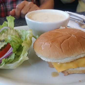 Cahoots Corner Cafe - Senior cheeseburger. - Breakfast & Brunch Near Me - Oakdale, California