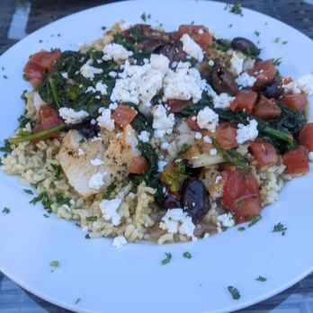 Montclair House Grill - Cod fish, Greek-style - Breakfast & Brunch Near Me - Montclair, New Jersey