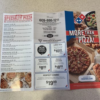 Domino's Pizza - Menu - Pizza Near Me - Villas, New Jersey Domino's Pizza - Menu - Pizza Near Me - Villas, New Jersey
