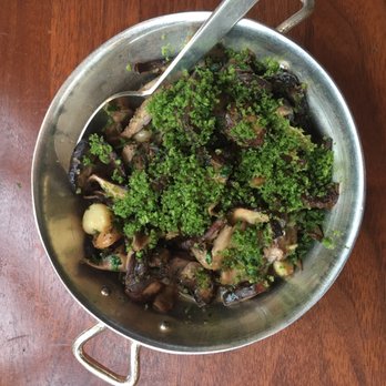 Blue Duck Tavern - Roasted mushrooms - New American Near Me - Washington, DC, District of Columbia
