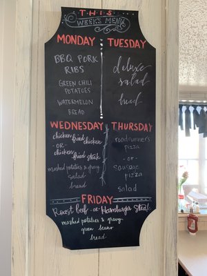 Menu photo 1 The Front Porch Texline, TX