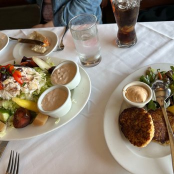 Scoma's Restaurant - Crab salad and crab cakes - Seafood Near Me - San Francisco, California Scoma's Restaurant - Crab salad and crab cakes - Seafood Near Me - San Francisco, California